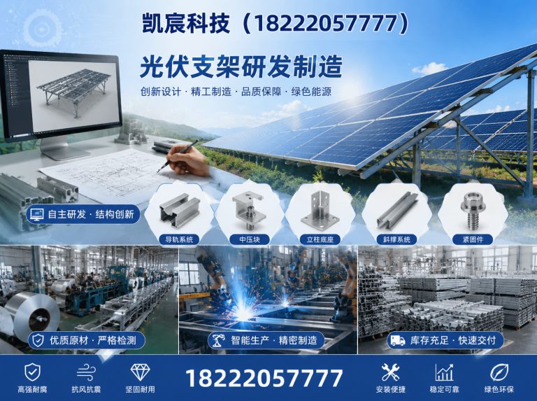 滨海新区光伏支架研发制造展示图